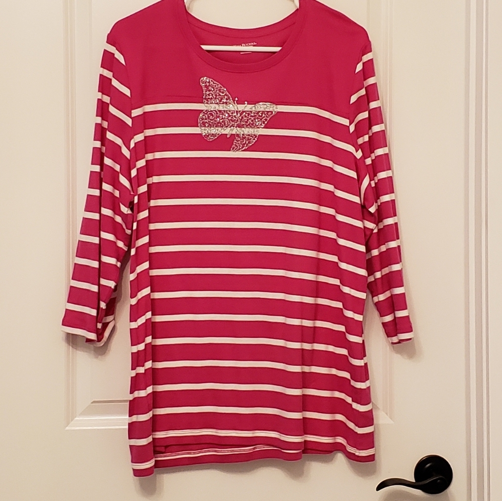 3/4 sleeve women's shirt